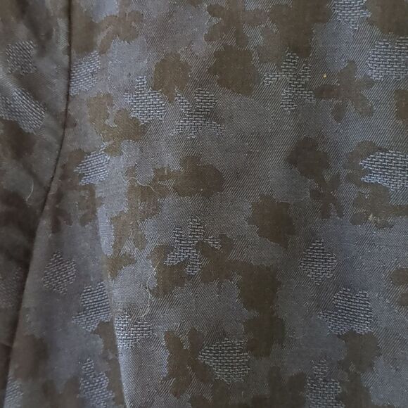 Banana Republic Navy Black Camo Fitted Dress, Size 4 - Picture 7 of 8